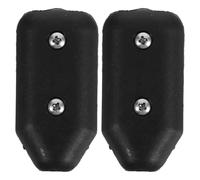 UTHCLO Connecteurs de Corde Robustes 2pcs pour Corde Nylon 9-10mm ou Tressée, Pinces Réutilisables en Métal et Nylon, Empêchent le Glissement, pour Activités Extérieures