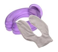 UTHCLO Coussin Chauffant pour Nuque Épaules Poche de Glace Forme de U Bouillotte Réutilisable pour Soulagement Thermique Compresse Froide pour Tension Musculaire Thérapie Chaud Froid