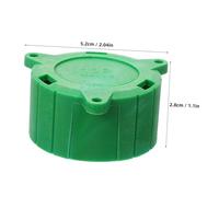 UTHCLO Couvercle de Prise Remorque Broches Plastique Vert Protection Étanche pour Connecteur Accessoire Adapté Aux Remorques et Camping