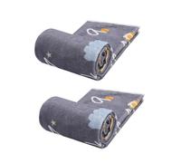 UTHCLO Couverture D’Étape Bébé 120X100 CM 2 Pièces 1 Couverture 1 Cadre Marqueur Coton Doux Mixte -Né et Présent Naissance