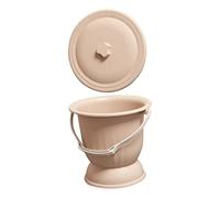 UTHCLO Crachoir Couvercle Urinoir Portable en Plastique Pot de Chambre Anti-Odeur Accessoire de Voyage pour Garçon et Filles et Adultes Facile à Nettoyer Sécurisé Garçon et Filles