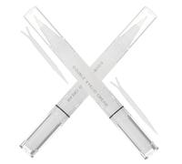 UTHCLO Crème double paupière pommade colle paupière 2 Sets plastique longue durée imperméable avec embout silicone pour usage quotidien et maquillage des yeux