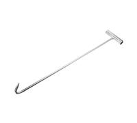 UTHCLO Crochet Antirouille Outil Polyvalent pour Couvercles de Regards et de Volet Robuste