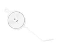 UTHCLO Crochet rétractable pour Plantes grimpantes, Outils de Culture et de Croissance des Plantes, 5 pièces, Plastique Blanc, à Suspendre sur la Tige, pour Fleurs, Jardin, avec Crochet