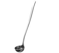 UTHCLO Cuillère à Miel Cuillère à Huile Profonde Pratique Ergonomique en Acier Inoxydable Ustensile Cuisine pour Grains et Farine