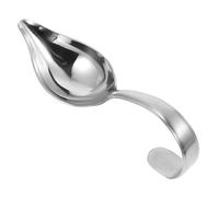 UTHCLO Cuillère de Précision Acier Inoxydable avec Bec Verseur Épais Cuillère à Sauce pour Usage et Décoration et Adapté Mesure Ingrédients et Usage Domestique