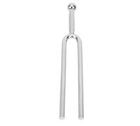 UTHCLO Diapason Rond en Acier Inoxydable 440hz A pour Violoncelle et Alto, Accordeur Compact Offrant un Meilleur Effet D'accordage Argenté