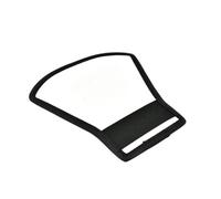 UTHCLO Diffuseur de Flash 2 Pièces Argenté et Blanc en PU, Multi-Usage, Réduit Les Ombres Dures, Accessoire Photographie en Extérieur