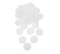 UTHCLO Disques De Coton Visage Épais 100 Pièces Double Face Coton Pur Blanc Exfoliants Pour Peau Sensible Démaquillage, Nettoyage Visage Et Lèvres, Soins Quotidiens