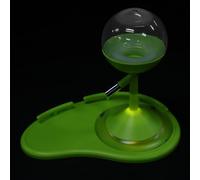 UTHCLO Distributeur d'eau pour Petits Animaux Réglable - Bouteille Anti-Fuite Double Valve, Base Lestée Stable, Capacité Adaptée pour Hamsters, Lapins et Rongeurs - Porte-Biberon Pratique