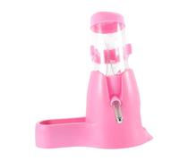 UTHCLO Distributeur Eau pour Rongeurs Plastique avec Bouteille Abreuvoir Suspendu pour Hamster et Cochon Facile à Nettoyer et Accessoire pour Cage Petits Animaux Réutilisable