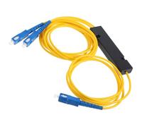 UTHCLO Diviseur Optique à Fibre Fusionnée Haute Résistance Séparateur Fibres Optiques Monomodes pour Consoles de Jeu et Tv Câble de Remplacement Fiable avec