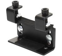 UTHCLO Élévateur de Grosse Caisse Noir Compact Plateforme Élévatrice pour Fût Accessoire de Batterie Réglable Rehausseur Pratique pour Ajustement Hauteur Pièce de Batterie Solide