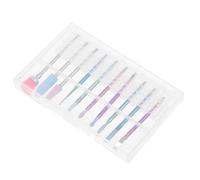UTHCLO Embouts de Lime à Ongles en Alliage de Tungstène pour Manucure Grain Fin pour Nettoyage et Protection des Ongles Peau pour Beauté