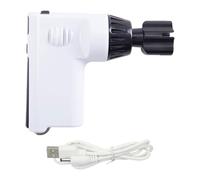 UTHCLO Enrouleur de Cordes de Guitare Électrique Multifonction, Taille, Matériau Plastique Blanc, Câble de Charge, Outil D’entretien Compact pour Guitare, Basse et Mandoline, Accessoire