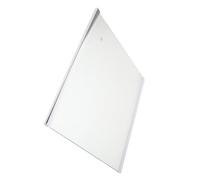 UTHCLO Étagère en Verre Trempé pour Réfrigérateur 300X290 MM Séparateur de Clayette Double Bord Sécurisé Remplacement pour Congélateur Rangement la Cuisine Pratique Verre Transparent