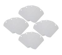 UTHCLO Étiquettes D'identification en Aluminium 50x30 Mm pour Animaux de Compagnie 20 Médailles Vierges pour Chiens et Vaches Médaille Anti-Perte Légère et Solide Adaptée aux Colliers