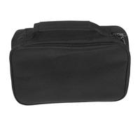 UTHCLO Étui pour Bible Imperméable 22X28X6 CM Housse Noire avec Poignée Robuste et Poche Zippée Paquet de Protection Multifonction pour Accessoires D’Église et Organisation D’Étude