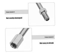 UTHCLO Extension de Tige de Valve Cuivre pour Pneu Voiture et Moto Prolongateur de Valve pour Gonfleur Pneu Accessoire Pratique pour Inflation Facile