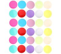 UTHCLO Filtres à Gel Colorés Ronds en PVC 30 Pièces pour Correction Précise de L'éclairage et Atténuation Lumière Lors de Projets DIY ou Effets de Fête