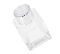 UTHCLO Flacon Vide Parfum Verre Transparent à Forme Carrée Diffuseur Parfum Multifonction Décoration Bureau et Vase Mini Ouverture Lisse pour Diffusion Facile Couleur Couleur Aléatoire