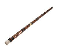 UTHCLO Flûte Bambou Professionnelle Clé de Do C Instrument de Musique Traditionnel Chinois pour Débutants Flûte Traversière Classique à Deux Sections avec Sac Velours