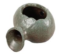 UTHCLO Fontaine d'eau Décorative en Céramique pour Intérieur et Balcon Pot Solide, Décoration de Fontaine et Bassin à Poissons Innovante