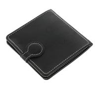 UTHCLO Guitar Pick Organizer Pouch Portable PU Water-Resistant Pick Holder Compact Storage Case for Acoustic Electric Ukulele Guitar