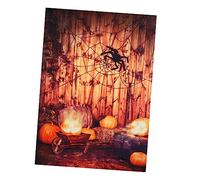 UTHCLO Halloween Pumpkin Photography Backdrop Wall Hanging Tapestry Party Prop Multifunction Decor