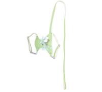 UTHCLO Harnais de Poitrine Ajustable pour Chien L en Maille Douce Verte avec Laisse Antitraction, Ceinture de Sécurité pour Animaux de Compagnie, Promenade Confortable et Sécurisée