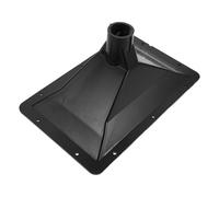 UTHCLO Haut-Parleur à Pavillon Rectangulaire 320X200 MM en Plastique Fileté Interne Tweeter à Pavillon Résistant aux Intempéries pour Salle de Conférence et Usage Extérieur Accessoire