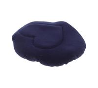 UTHCLO Housse de Coussin Élastique pour Tabouret Pliant en Rotin, Rembourrage Polaire Douce, Taille 20 X 19,5 X 3 Cm, Couleur Bleu Foncé, Adaptée aux Béquilles et Cannes, Confort