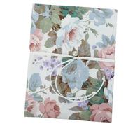 UTHCLO Housse de Protection Tissu pour Cahier Rose Lavable et Résistante Pochette Décorative pour Fournitures Scolaires Protège Cahier Pratique pour Étudiants Maison ou
