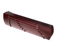 UTHCLO Instrument de Musique Chinois Guzheng Simulé pour Garçon et Filles Débutants Petit Guzheng Rouge Brun Boîte Colorée pour Apprendre à Jouer Instrument à Cordes Adapté aux Garçon