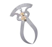 UTHCLO Jauge Épaisseur Acier Inoxydable Outil de Mesure Extérieur Intérieur avec Écrou et Graduation Claire pour Travail Du et Mesure