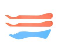 UTHCLO Kit de 3 Outils à Main pour Vitrail en Feuille de Cuivre Orange - 2 Presse-Feuilles et 1 Brunissoir pour Dorure Artisanale Réparation et Création de Vitraux Fournitures Loisirs