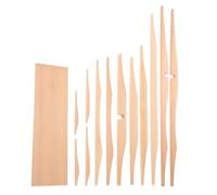 UTHCLO Kit de Renforts en Épicéa pour Guitare Folk 36 Pouces Bois de Renfort Interne Fait Main, Support Solide pour Réparation et Construction Diy, Accessoires pour Amélioration Sonore