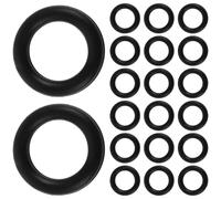 UTHCLO Kit de Réparation pour Cric Hydraulique 2 Tonnes, 20 Joints Toriques en Caoutchouc, Accessoires de Rechange pour Réparation et Entretien, Étanchéité Anti-fuite, Compatible Usage