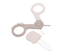 UTHCLO Kit de Toilettage pour Ongles de Garçon Fille Ensemble de Ciseaux et Coupe Ongles Ergonomique pour Né avec Mécanisme de Sécurité pour Éviter Éraflures et Assurer un Entretien Douc