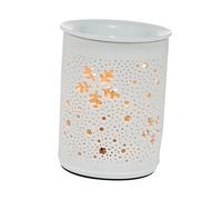 UTHCLO Lampe Électrique Diffuseur de Parfum et Veilleuse Décorative pour Maison Brûleur de Cire Parfumée Facile à Utiliser Lumière Ambiance Relaxante