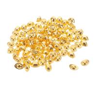 UTHCLO Lingots en Alliage Doré 1 CM Lot de 100 Pièces Décoration Chinoise Amulette pour Maison et Bureau Ornements de Prospérité et Accessoires de Décoration Feng Shui