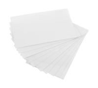 UTHCLO Lot de 10 Cartes de Visite Vierges à Imprimer en Plastique Souple pour Sublimation Double Face, Flexibles et Résistantes au Transfert Thermique, Format Poker, pour Usage