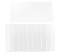 UTHCLO Lot de 10 Tapis Tapis pour Stylo 3D en PVC Transparent Planche de Dessin 18 X 10 CM Pochoirs Pratiques pour Impression 3D pour Garçon et Filles et Loisirs Créatifs