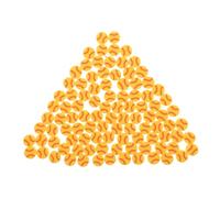 UTHCLO Lot De 100 Perles En Céramique Souple Pour Fabrication De Bijoux Bracelets Ballons De Sport Breloques De Football Porte-Clés De Softball Breloques De Softball Porte-Clés De