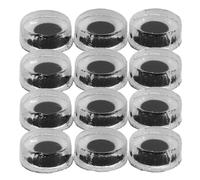 UTHCLO Lot de 12 Autocollants Occultants Noirs 0,5 Cm pour Lunettes Connectées, Films Protecteurs Auto-adhésifs Anti-lumière Led, Feuilles à Atténuation de Lumière pour Bureau