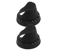 UTHCLO Lot de 2 Caches Haut-parleurs 6,5 Pouces en Silicone Étanche pour Voiture, Protège Haut-Parleur Auto Poussière et Humidité, Déflecteur Acoustique Portière Résistant aux