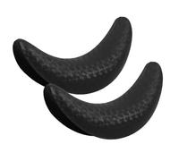UTHCLO Lot De 2 Coussins De Bain En Silicone Pour Coiffure Repose-Tête Portable Pour Salon De Coiffure Et Lavage De Tête Coussin De Shampoing En Caoutchouc Noir