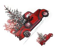 UTHCLO Lot de 2 Écussons Thermocollants de Noël Grosse et Petite Taille pour Vêtements DIY Patchs Compatibles Fer à Repasser Films Flexibles pour T-Shirts et Vestes Motifs Festifs