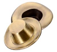 UTHCLO Lot De 2 Pendentifs Chapeaux Western Alliage Bronze Vintage Accessoires De Fabrication De Bijoux Diy Porte-clés Collier Multifonction Décoration Créativité