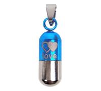 UTHCLO Lot De 2 Pendentifs Plaque D'identité Anti-Perte Anneau Pratique, Légers Et Solide en Métal Inoxydable, Décoration Suspendue pour Collier d'animaux De Compagnie Chien Et Chat